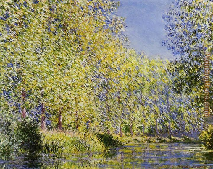 Claude Monet Bend in the River Epte
